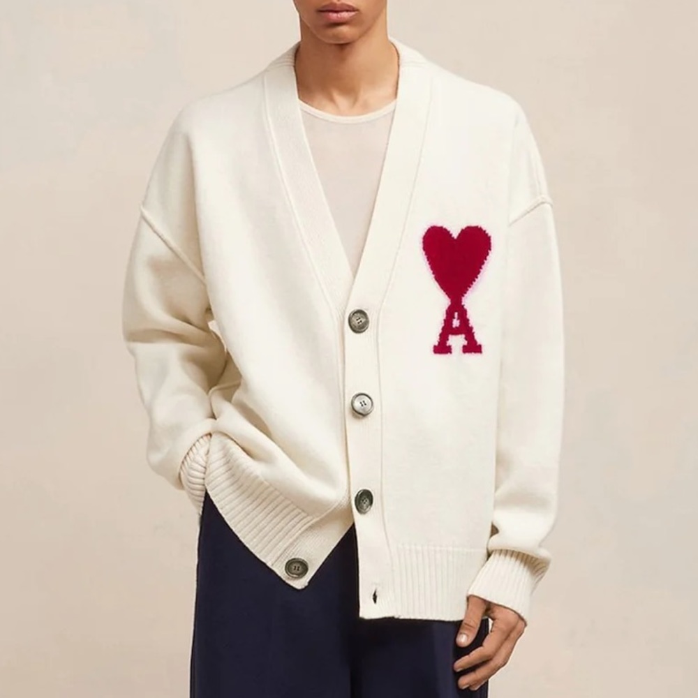 NWT Ami Paris Unisex Cardigan